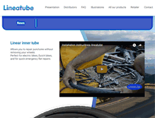 Tablet Screenshot of lineatube.com